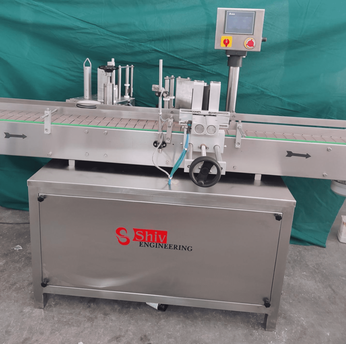 Automatic Jar Sticker Labeling Machine Automatic Jar Sticker Labeling Machine